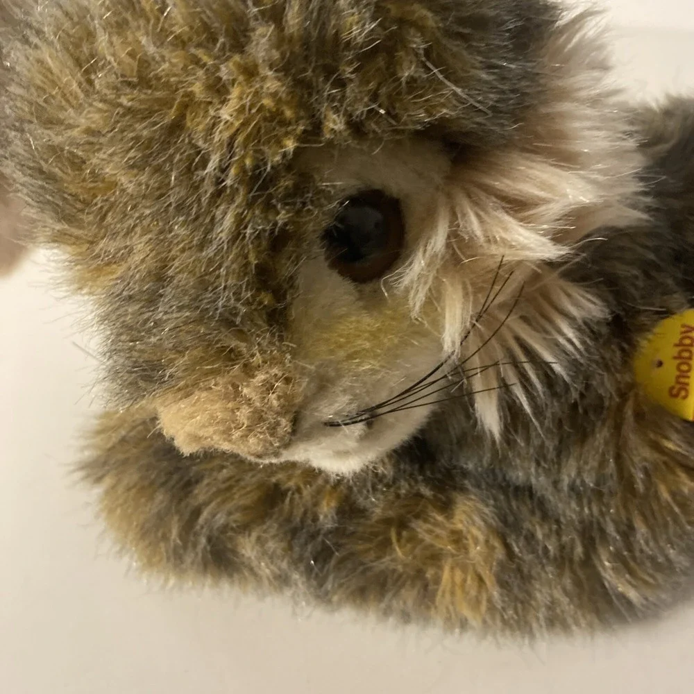 Steiff 2968/35 Snobby Brown Bunny Rabbit Plush Vintage Stuffed Animal